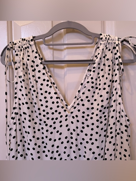 & Other Stories V-neck Chiffon Midi Dress Size 12 (Paris Atelier) - Picture 6 of 15